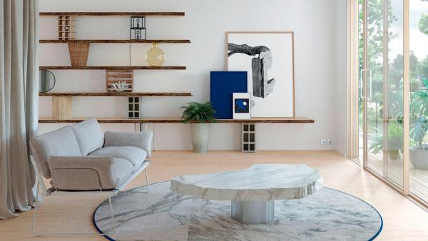 PAVIMENTI IN LVT INCOLLATI